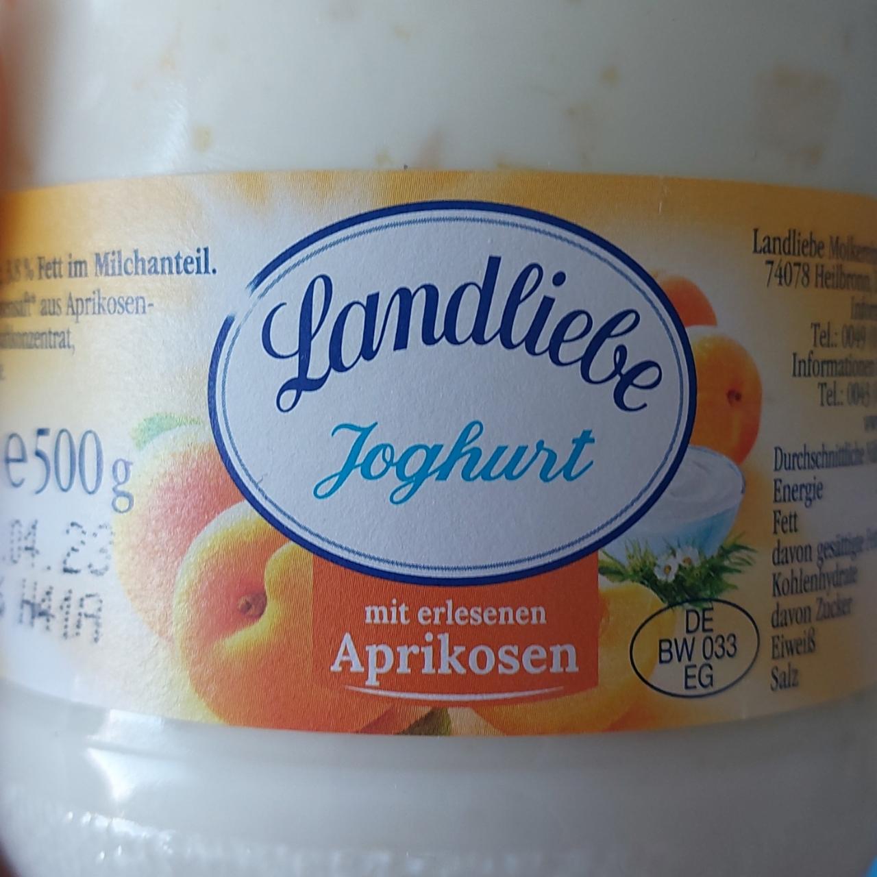 Fotografie - Landliebe joghurt meruňka