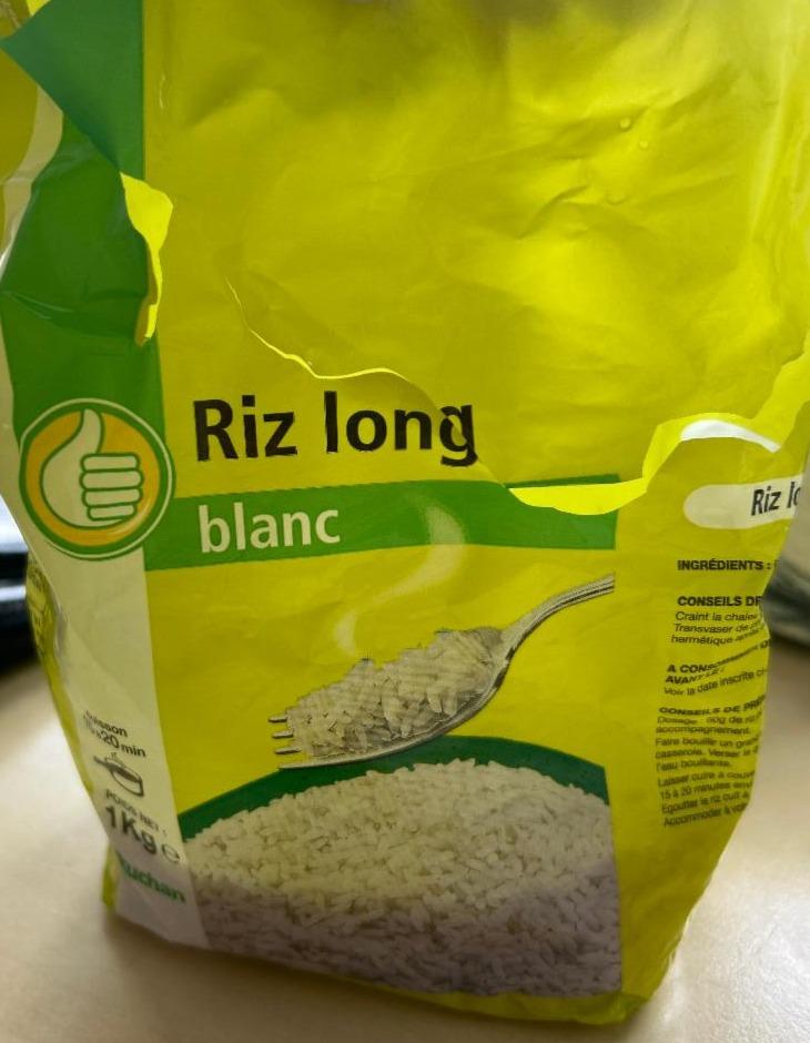 Fotografie - Riz Long blanc Auchan