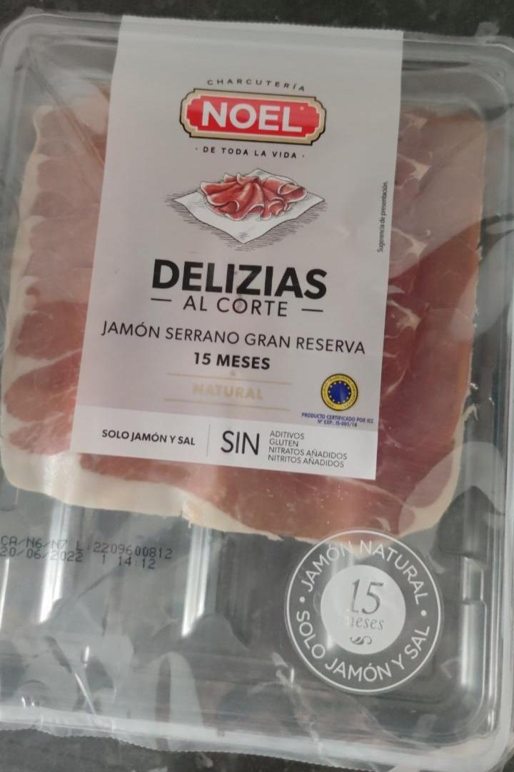 Fotografie - Jamón Serrano Gran Reserva Delizias al corte Noel