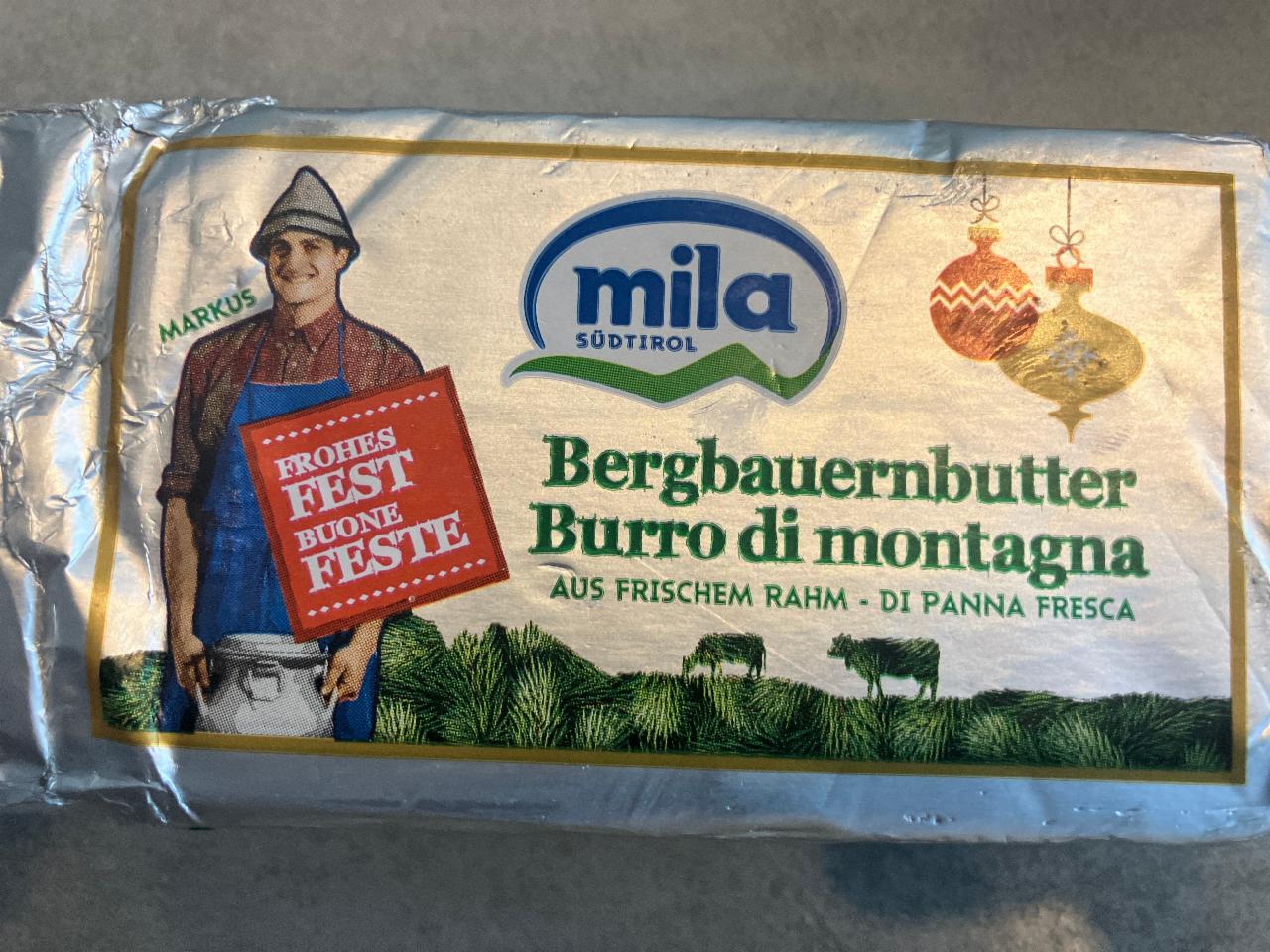 Fotografie - Bergbauernbutter Burro di montagna Mila