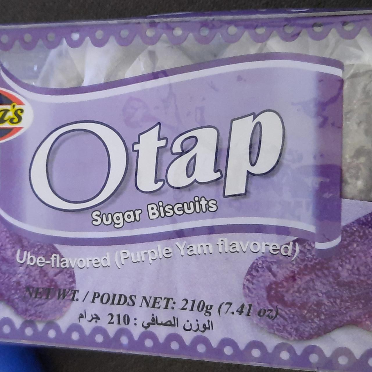 Fotografie - Otap Sugar Biscuits Ube-flavoured (Purple Yam) Laura's