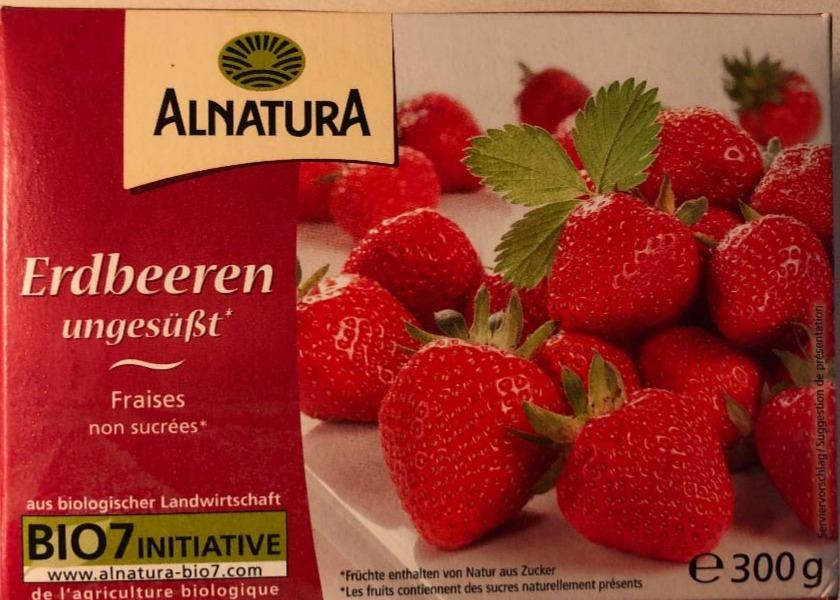 Fotografie - Erdbeeren Alnatura