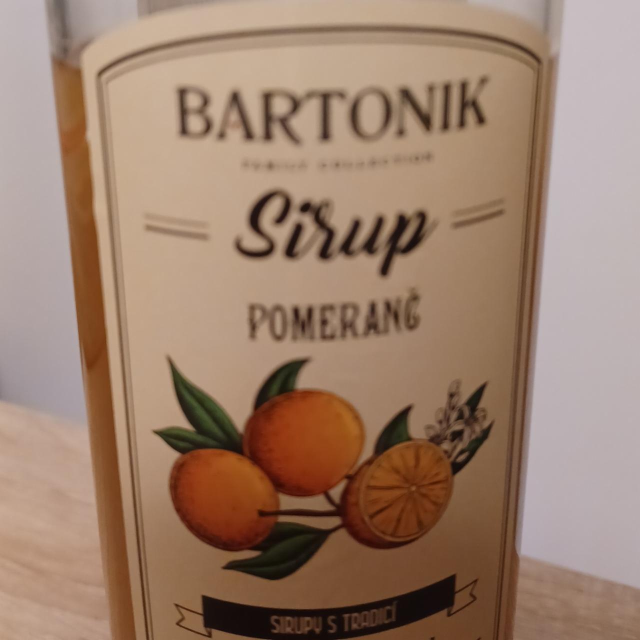 Fotografie - Srup Pomeranč Bartonik