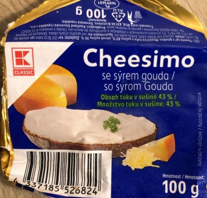 Fotografie - Cheesimo se sýrem gouda K-Classic