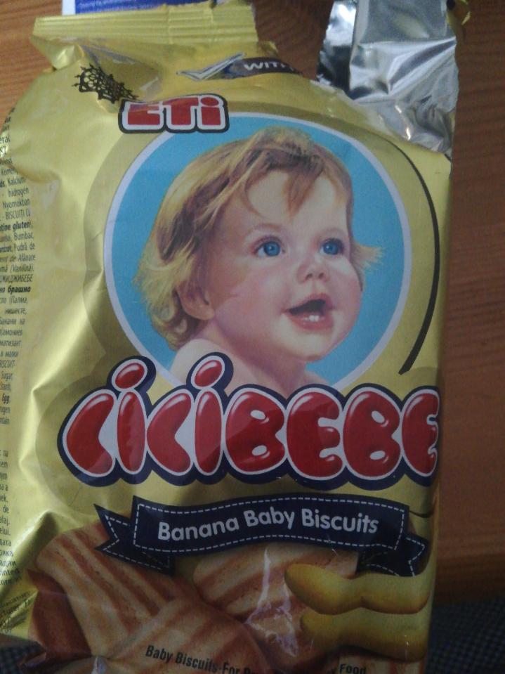 Fotografie - Eti cicibebe banana baby biscuits