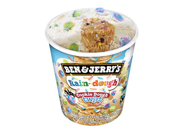 Fotografie - Rain-dough Cookie Dough Twist Ben & Jerry's