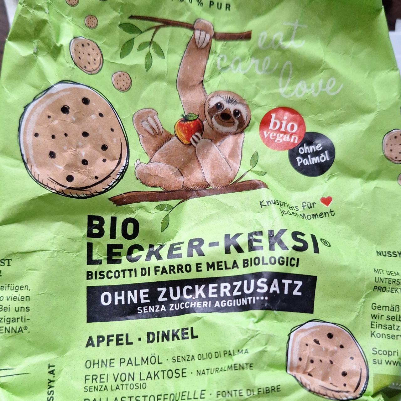 Fotografie - Bio Lecker-Keksi Apfel Dinkel Nussyy