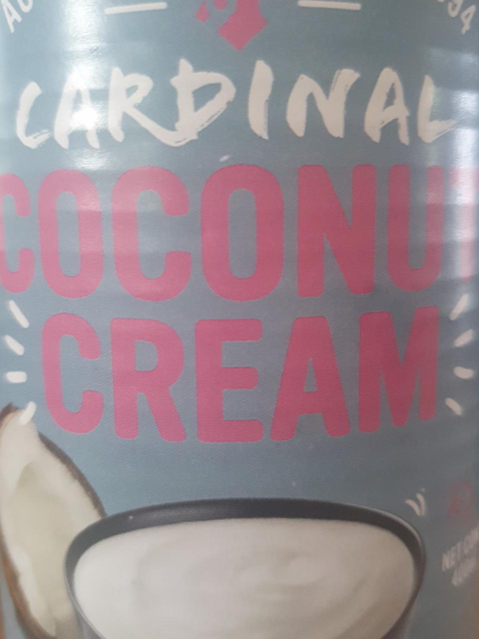 Fotografie - coconut cream Cardinal