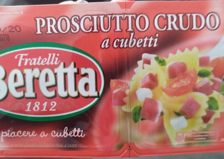 Fotografie - Prosciutto Crudo a Cubetti Beretta