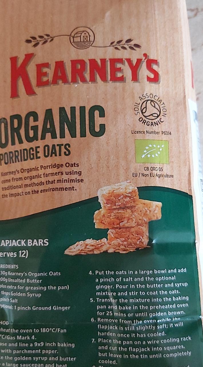 Fotografie - Organic Porridge Oat Kearney's