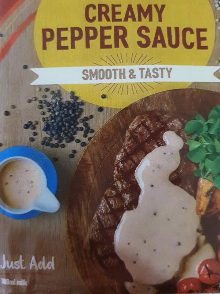 Fotografie - Creamy Pepper Sauce Schwartz