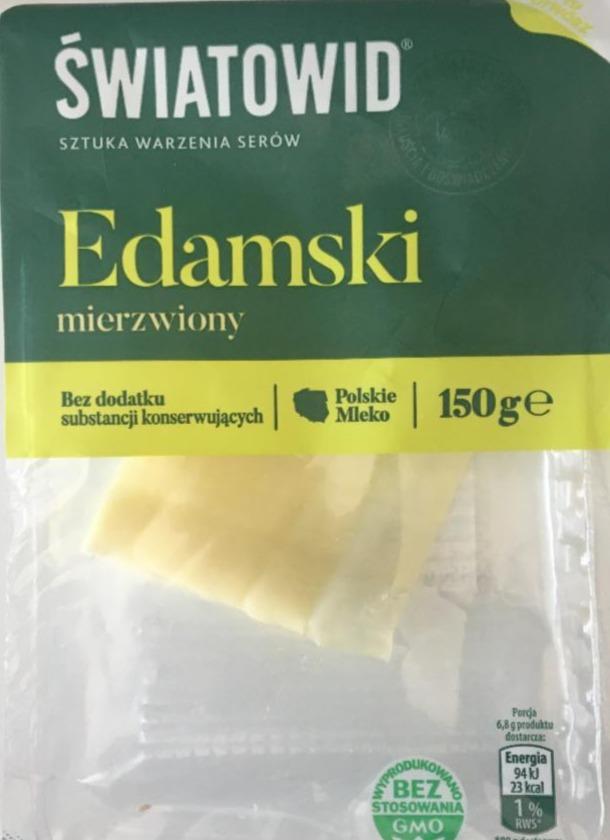 Fotografie - Edamski mierzwiony w plastrach Światowid