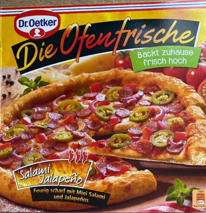 Fotografie - Die Ofenfrische Salami Jalapeño Dr. Oetker