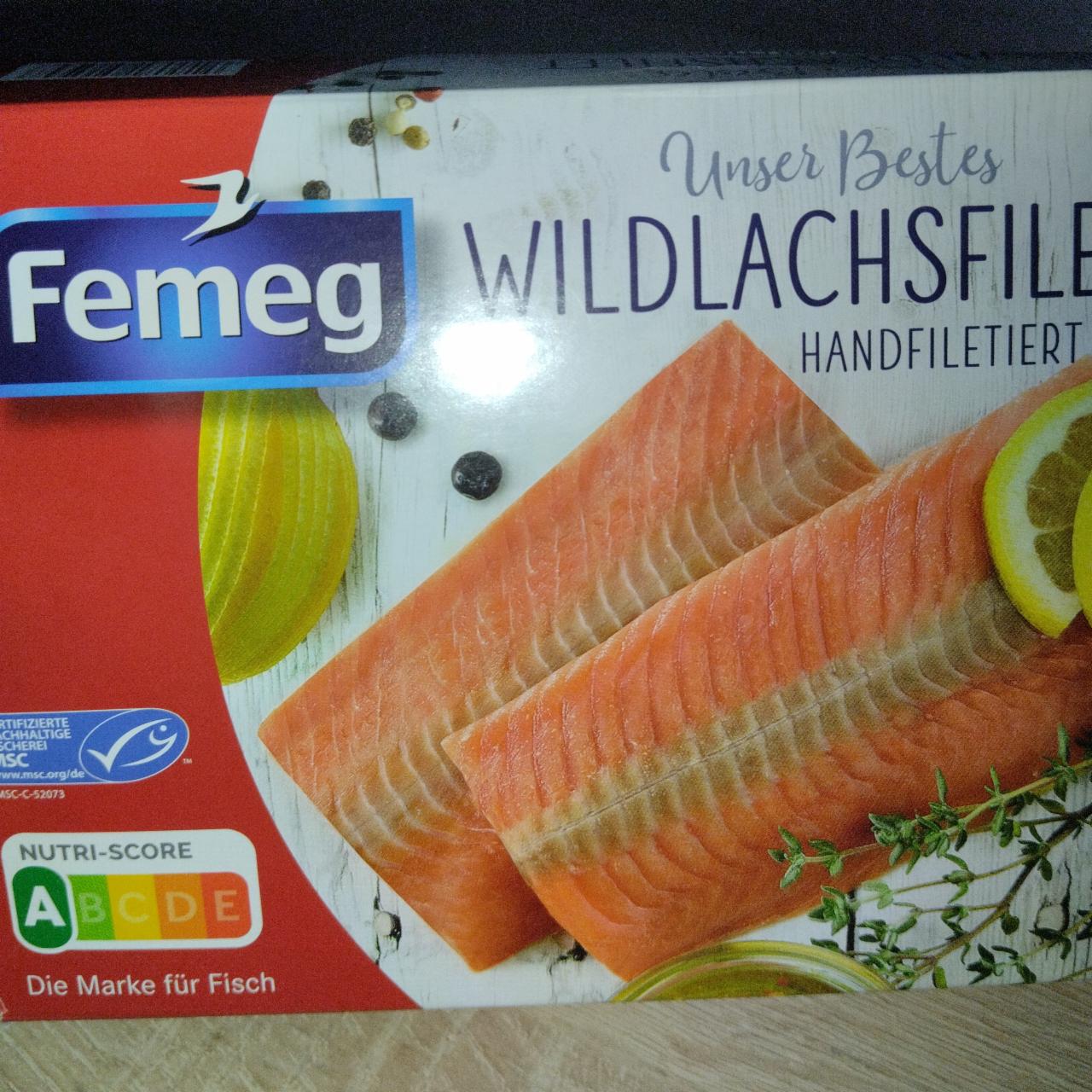 Fotografie - Wildlachsfilet Femeg