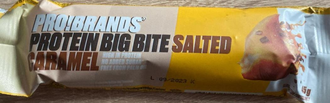 Fotografie - Prob!brands protein Big Bite Salted caramel