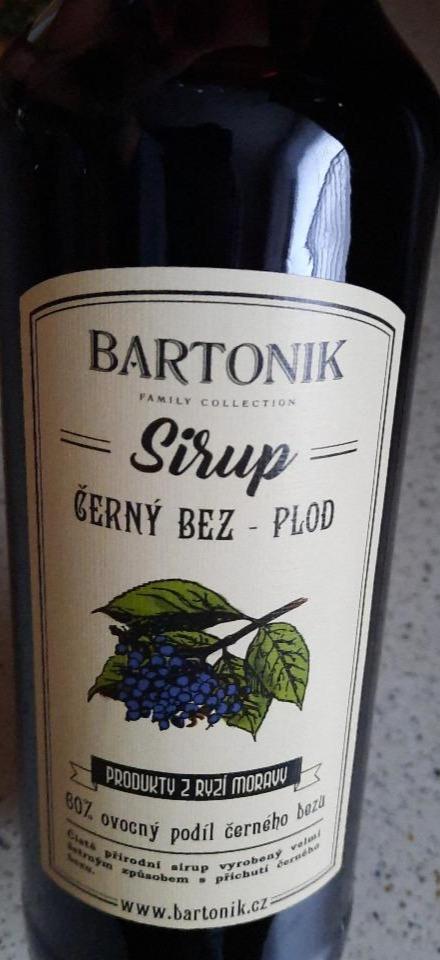 Fotografie - Sirup černý bez - plod Bartonik