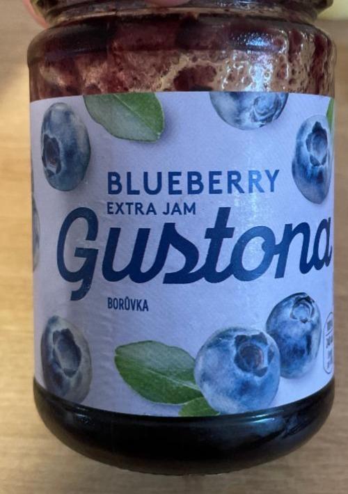 Fotografie - Blueberry Extra jam Borůvka Gustona