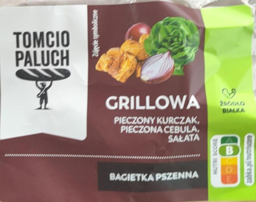 Fotografie - Grillowa pirczony kurciak pieczona cebula salata Tomcio Paluch