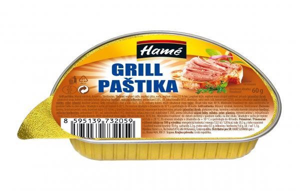 Fotografie - paštika grill s pečeným masem Hamé