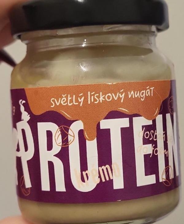 Fotografie - Protein světlý lískový nugát Big Boy