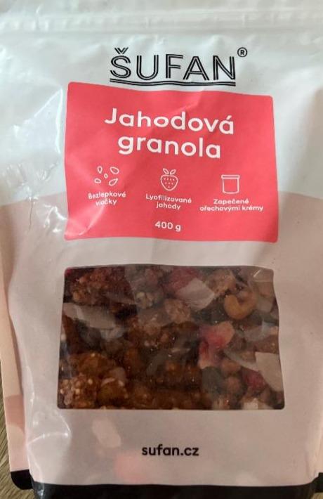 Fotografie - jahodová granola Šufan