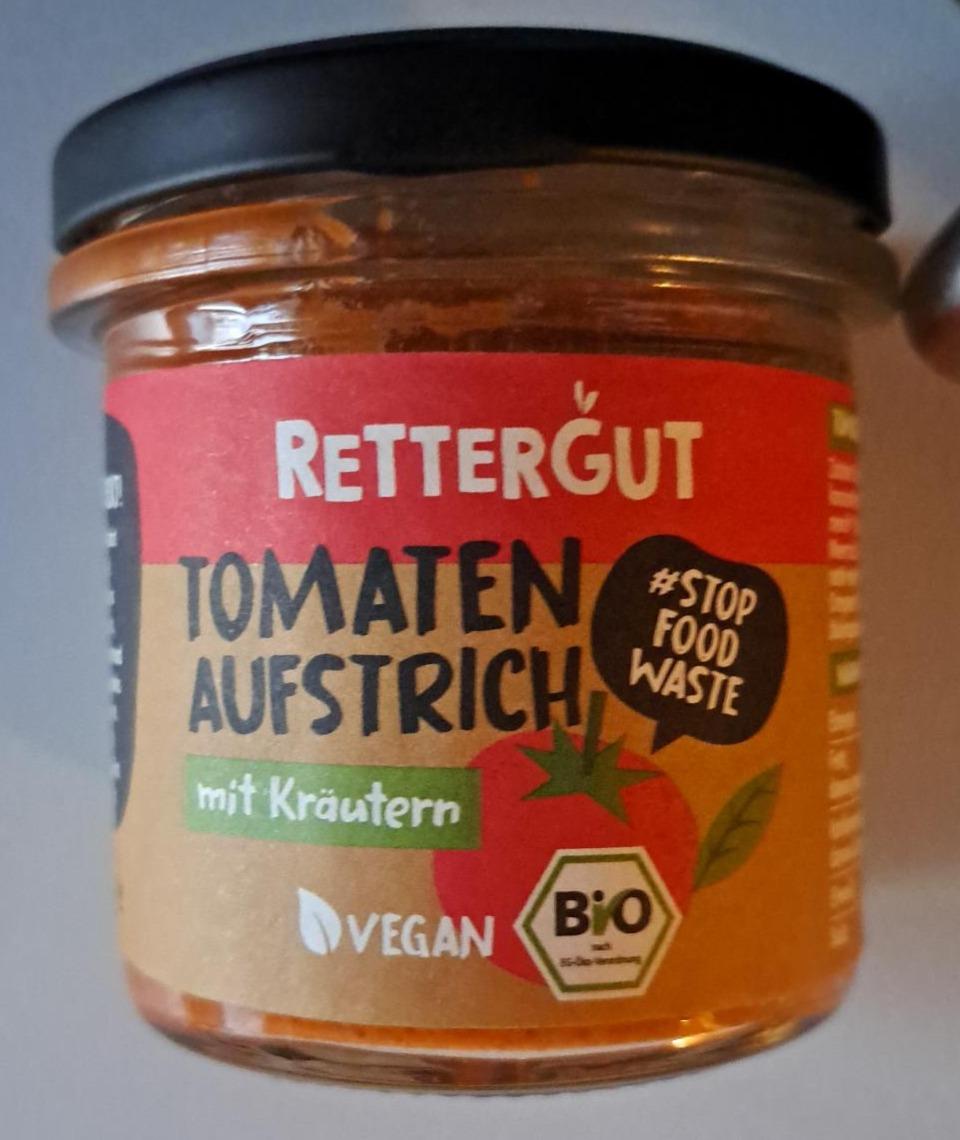 Fotografie - Bio Tomaten Aufstrich mit Kräuter Rettergut