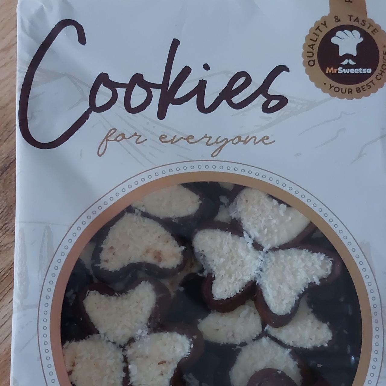 Fotografie - Cookies trojlístek kokosový MrSweetso