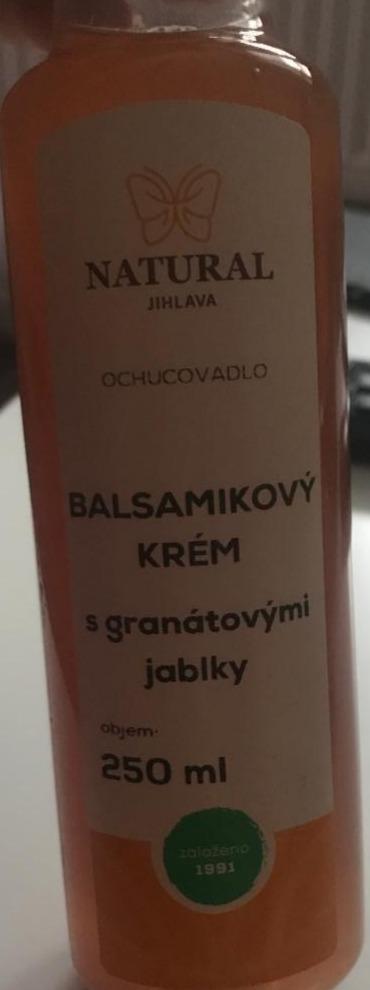 Fotografie - Balsamikový krém s granátovými jablky Natural Jihlava