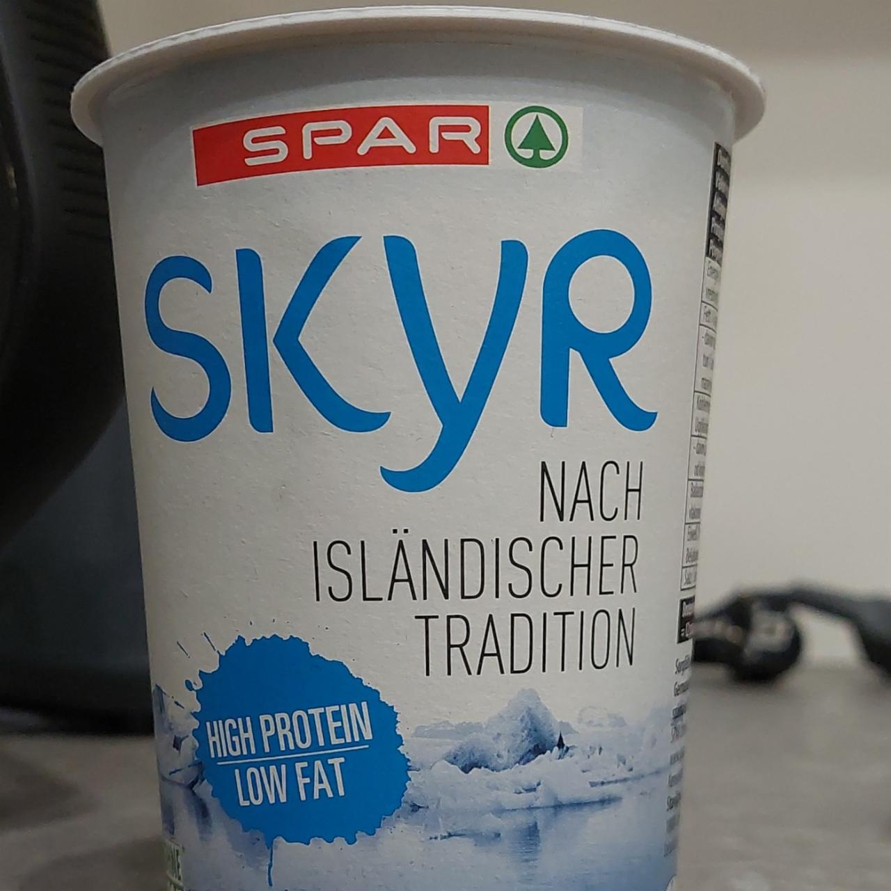 Fotografie - Skyr high protein low fat Spar