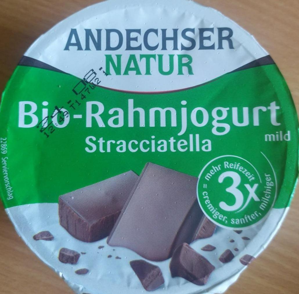 Fotografie - Bio-Rahmjogurt Stracciatella Andechser natur