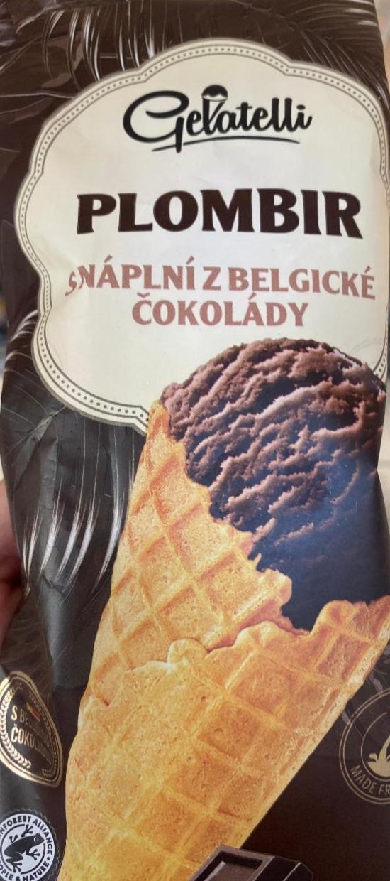 Fotografie - Plombir s náplní z Belgické čokolády Gelatelli