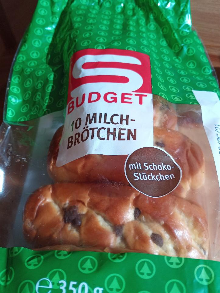 Fotografie - 10 Milch-Brötchen mit SchokoStücken S Budget