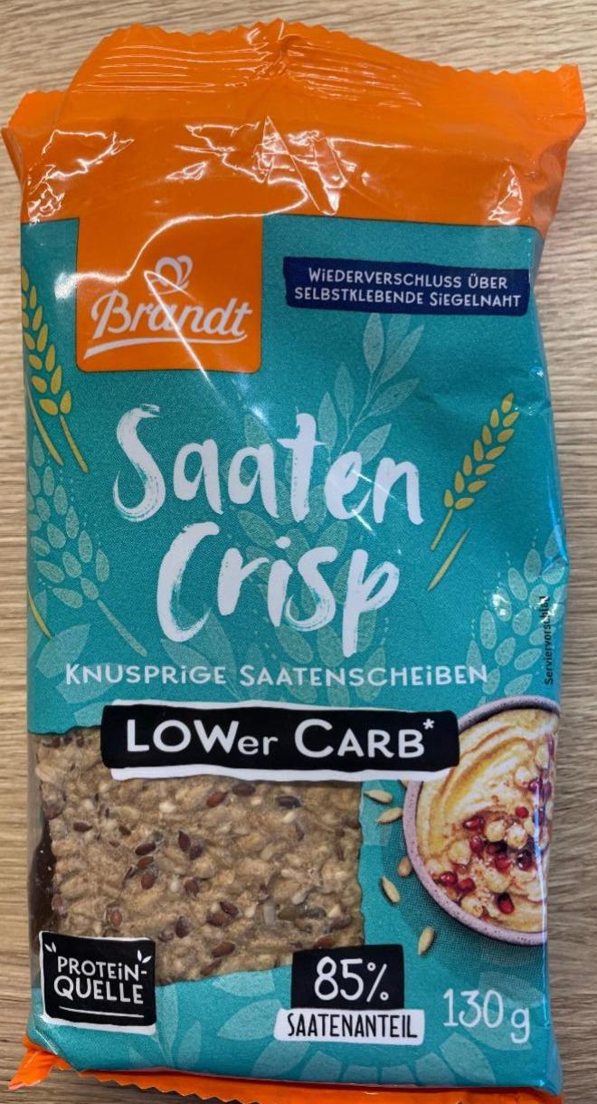 Fotografie - Saaten Crisp Lower Carb Brandt