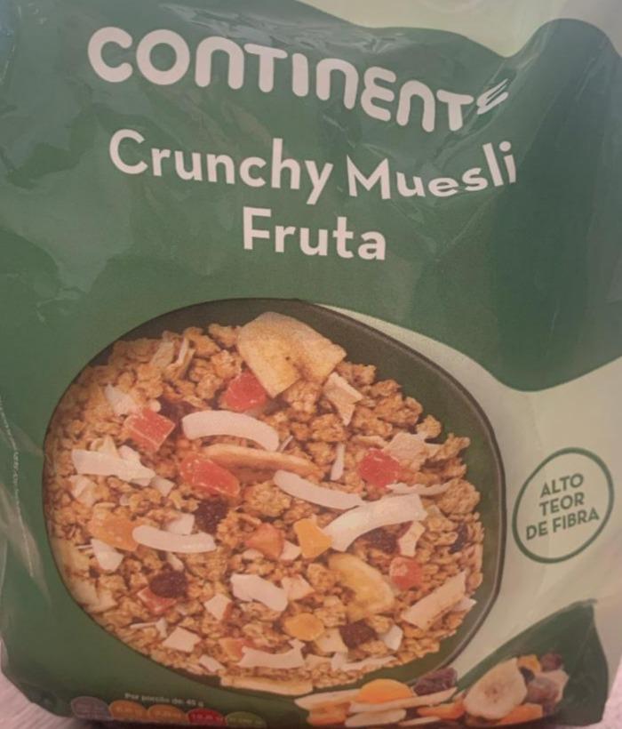 Fotografie - Crunchy Muesli Fruta Continente