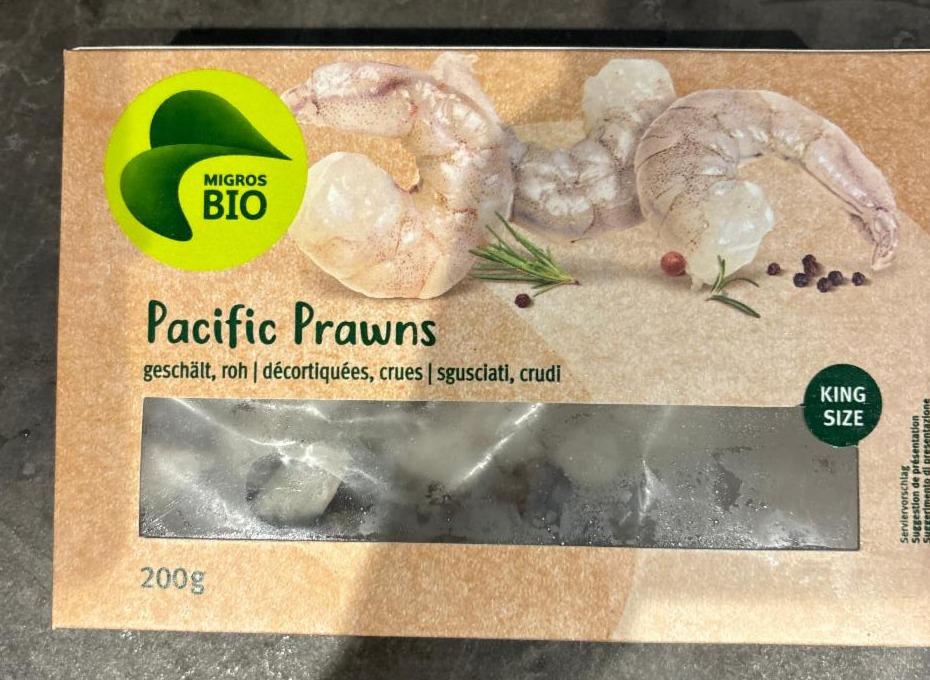 Fotografie - Pacific prawns Migros Bio