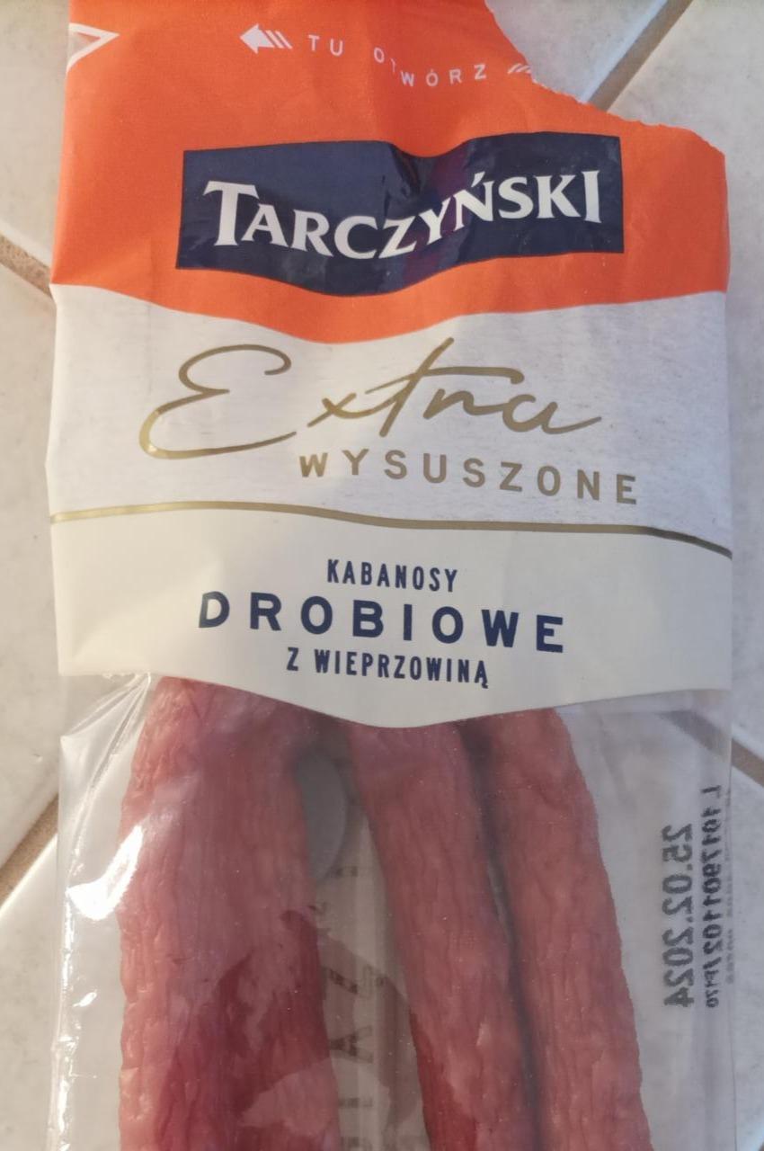 Fotografie - Kabanosy drobiowe z wieprzowiną Extra wysuszone Tarczyński