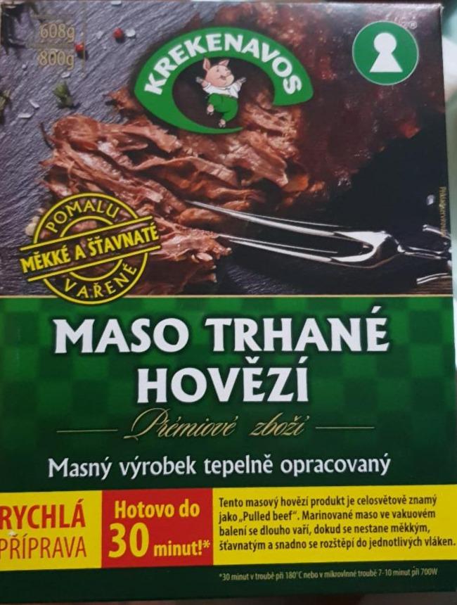 Fotografie - Maso trhané hovězí Krekenavos