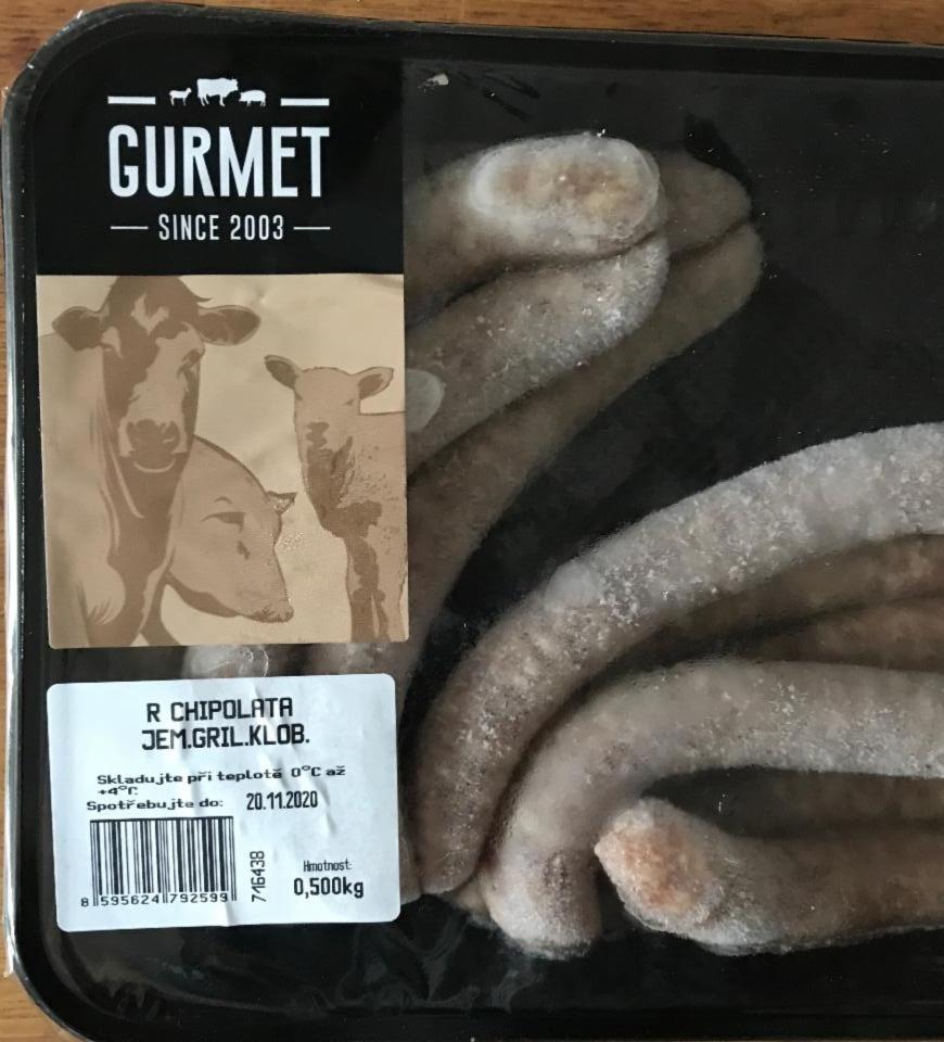 Fotografie - Jemné grilovací klobásy Chipolata Gurmet