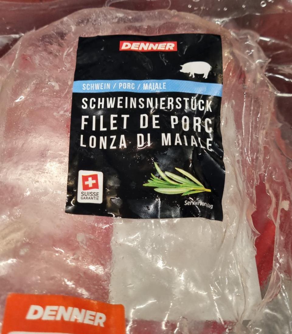 Fotografie - Schweinsnierstück Denner