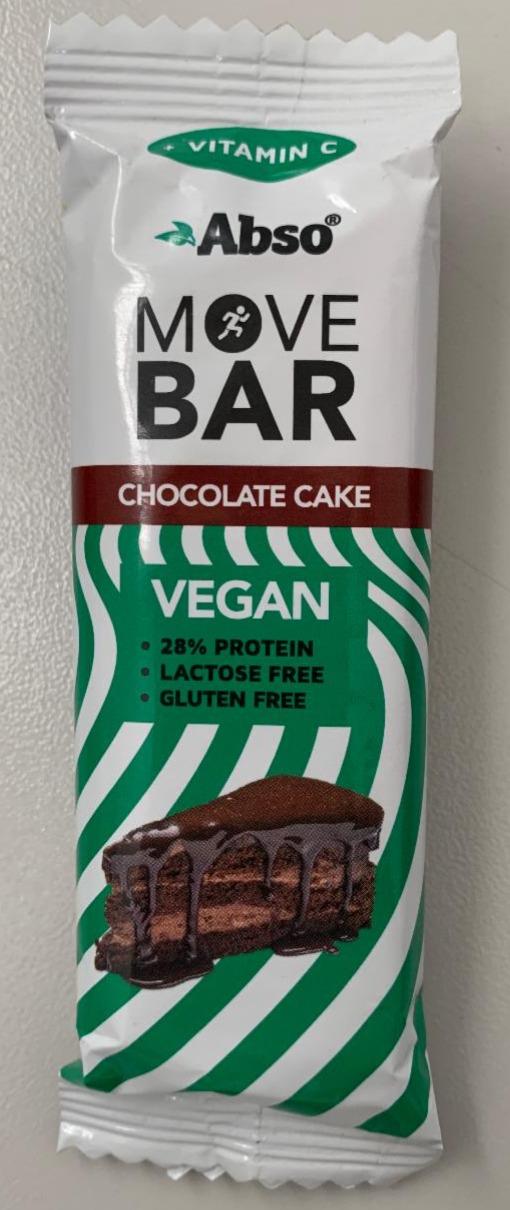 Fotografie - Move Bar Chocolate Cake Vegan Abso