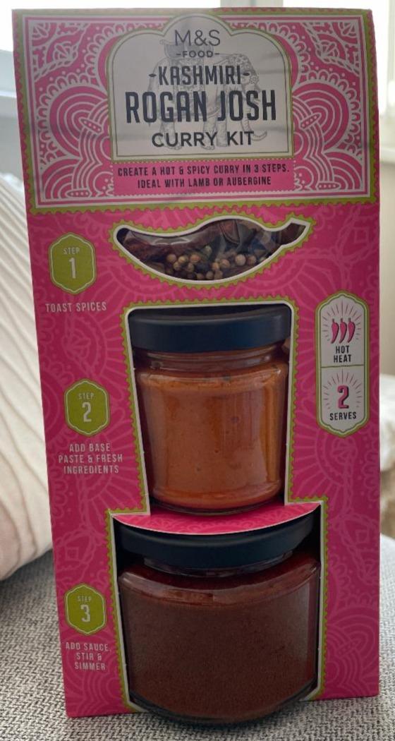 Fotografie - Kashmiri rogan josh curry kit M&S Food