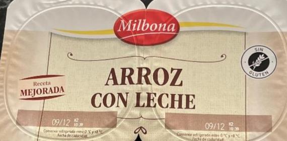 Fotografie - Arroz con leche Milbona