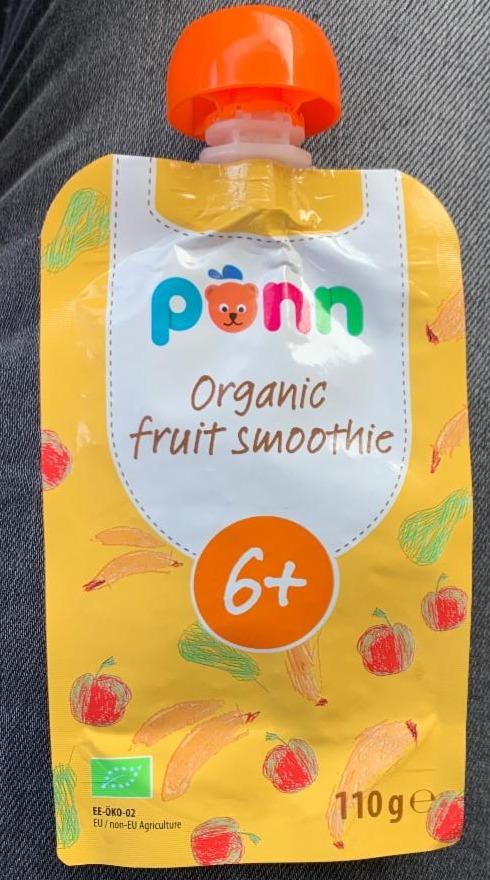 Fotografie - Põnn Organic fruit smoothie Salvest