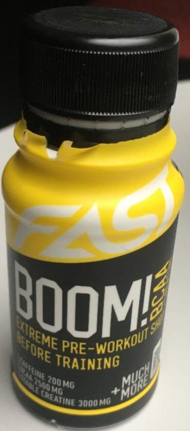 Fotografie - Fast Boom! Pre-Workout a BCAA shot Tropical