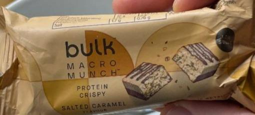 Fotografie - Macro Munch Protein Crispy Salted Caramel Bulk