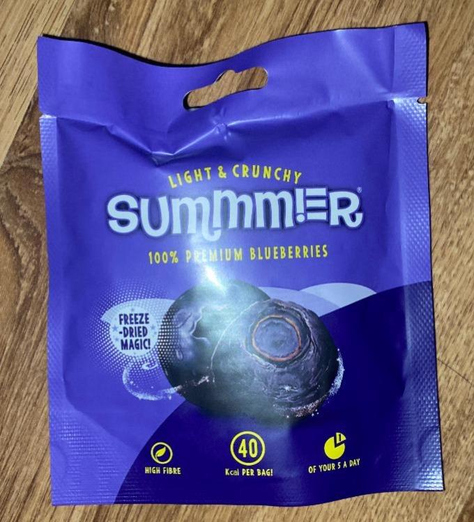 Fotografie - Light & Crunchy Freeze Dried 100% Premium Blueberries Summmer