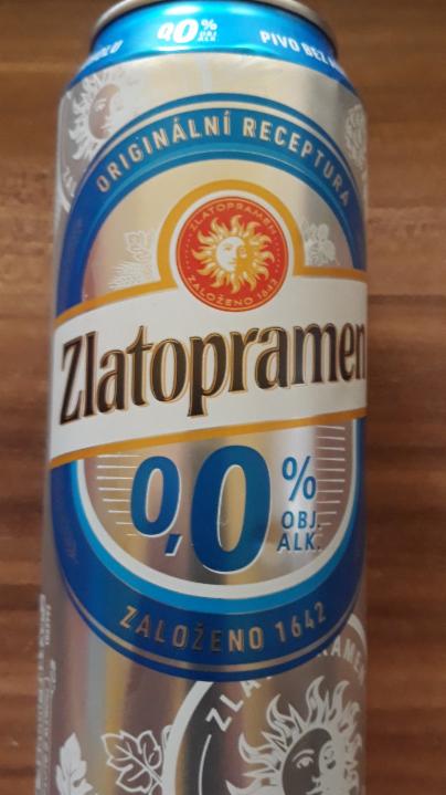 Fotografie - Zlatopramen 0,0%