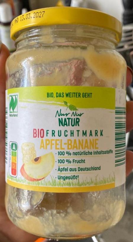 Fotografie - Bio fruchtmark apfel-banane Nur Nur Natur