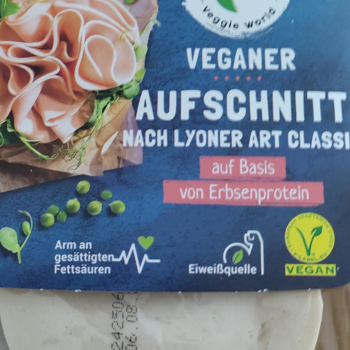 Fotografie - Veganer aufschnitt nach lyoner art classic Hobelz Veggie world