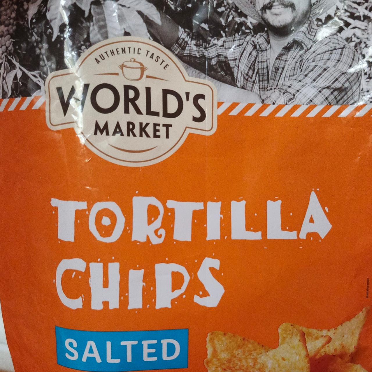 Fotografie - Tortilla chips salted World's market